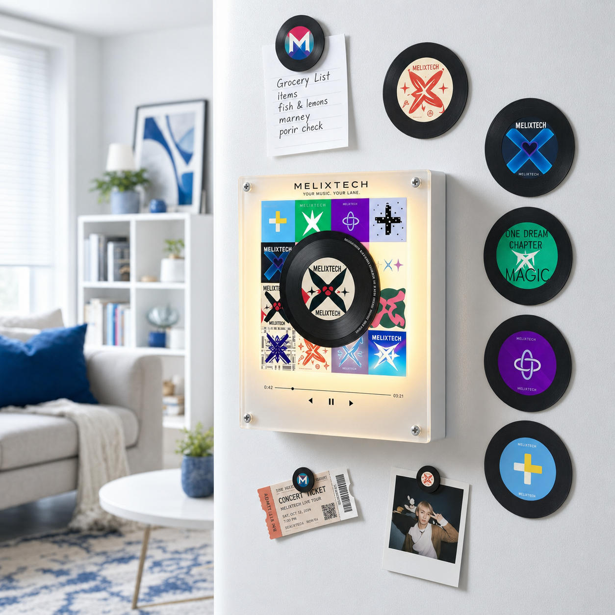Music Fridge Player — Custom Artist Pack